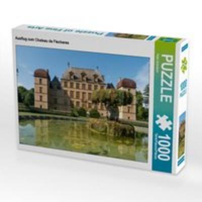CALVENDO Puzzle Ausflug zum Chateau de Flecheres 1000 Teile Lege-Größe 64 x 48 cm Foto-Puzzle Bild von Peter Schickert