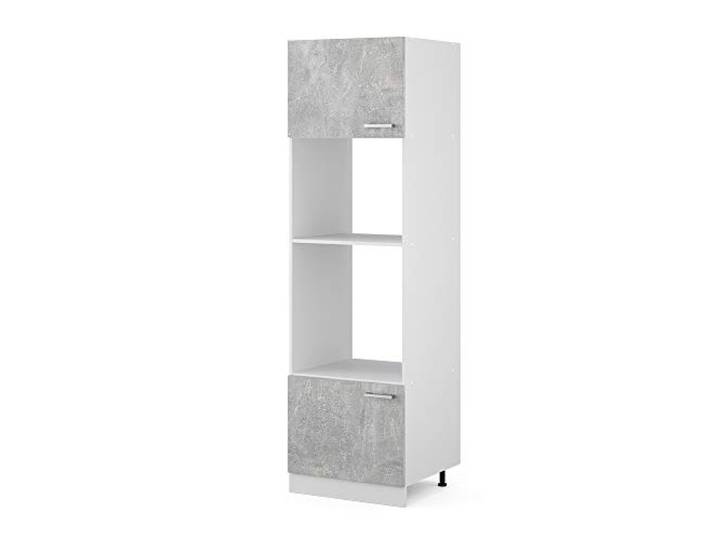 Vicco Mikrowellenschrank R-Line, Beton, 60 cm 2 Türen · Backofennische · Mikrowellennische · Höhenverst. Füße · Frei kombinierbar