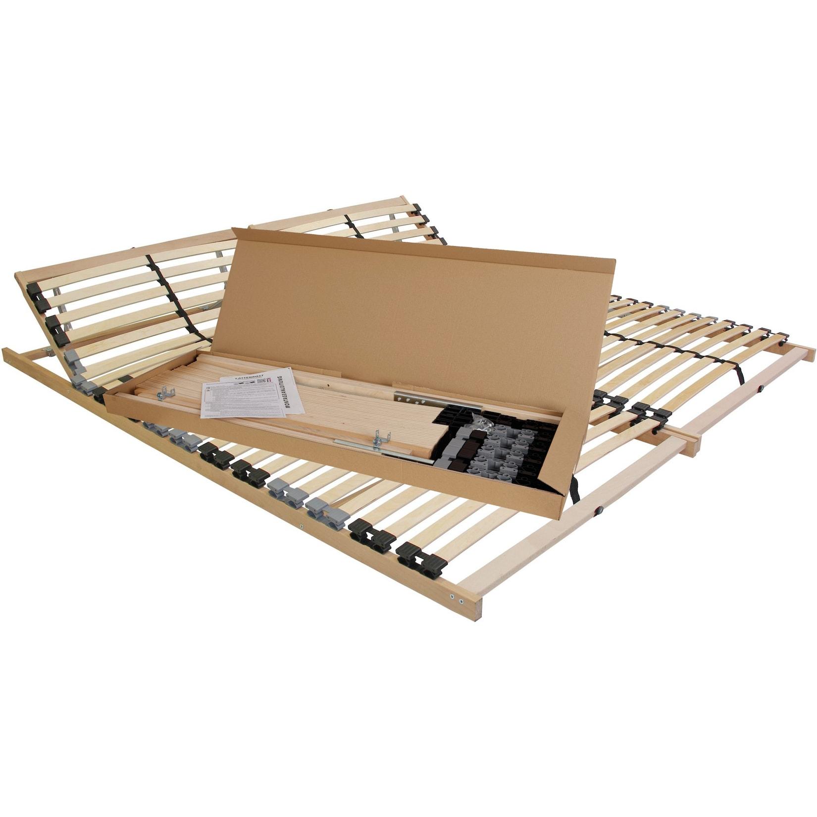 BeCoBeCo Easy Star Lattenrost verstellbar – Individuell anpassbares Kopfteil, ideal für alle Matratzenarten, stabil, langlebig, für hohen Schlafkomfort160 x 200 cm