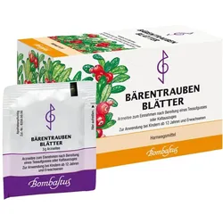 Bärentraubenblätter Filterbeutel 20X3 g