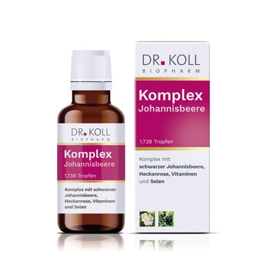 Komplex Johannisbeere Dr.Koll Gemmo Heckenrose Tro 50 ml Tropfen