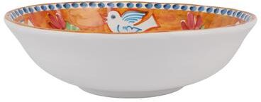 Vietri Melamine Campagna Uccello Large Serving Bowl