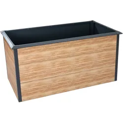 Tchibo - Hochbeet Schneckenschutz - 150x75x77cm - anthrazit -
