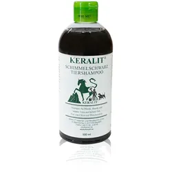 500 ml KERALIT Schimmelschwarz Tiershampoo