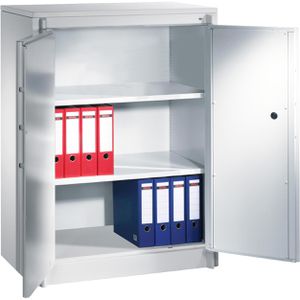 CP-Möbel Aktenschrank Certos, 1171-000, aus Metall, feuerfest, abschließbar, 93 x 122,6 x 50 cm (B/H/T), lichtgrau