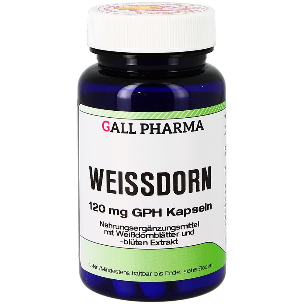 Weissdorn 120 mg GPH Kapseln 60 St
