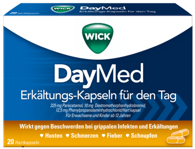 WICK Pharma - Zweigniederlassung der Procter & Gamble GmbH WICK DayMed Erkältungskapseln 20 st 06349301