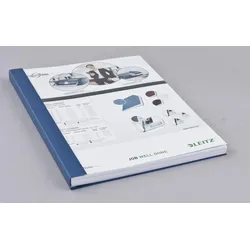 LEITZ Buchbindemappen blau für 106-140 Blatt DIN A4