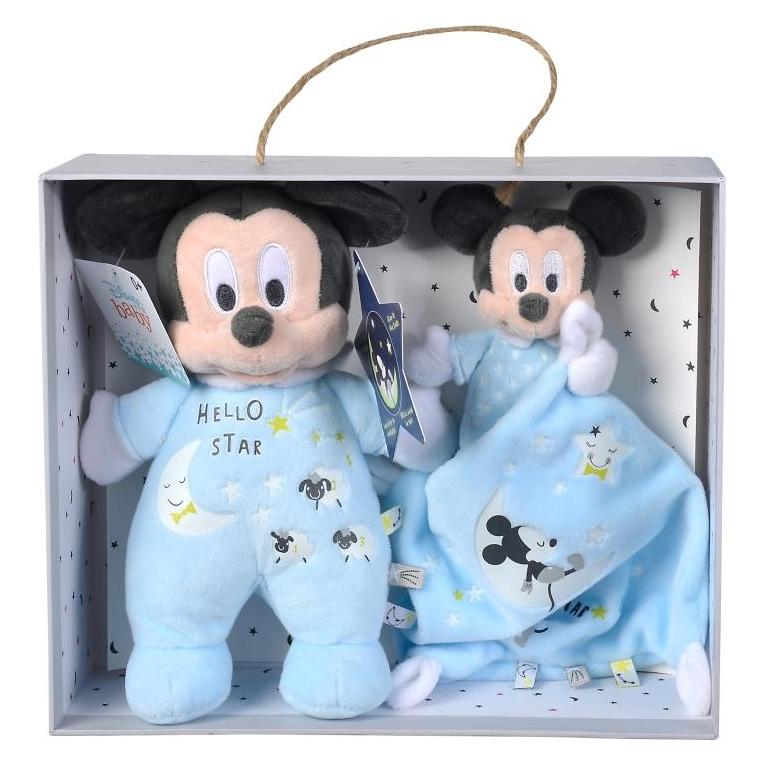 Simba Mickey Mouse Glow-in-the-Dark Plush & Comforter (Gift Box) (6315874889)