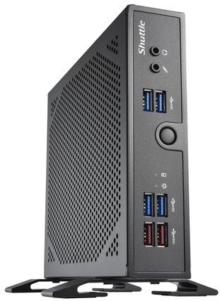 Shuttle DS50U5 barebone per PC/stazione di lavoro PC con dimensioni 1,3 l Nero i5-1335U