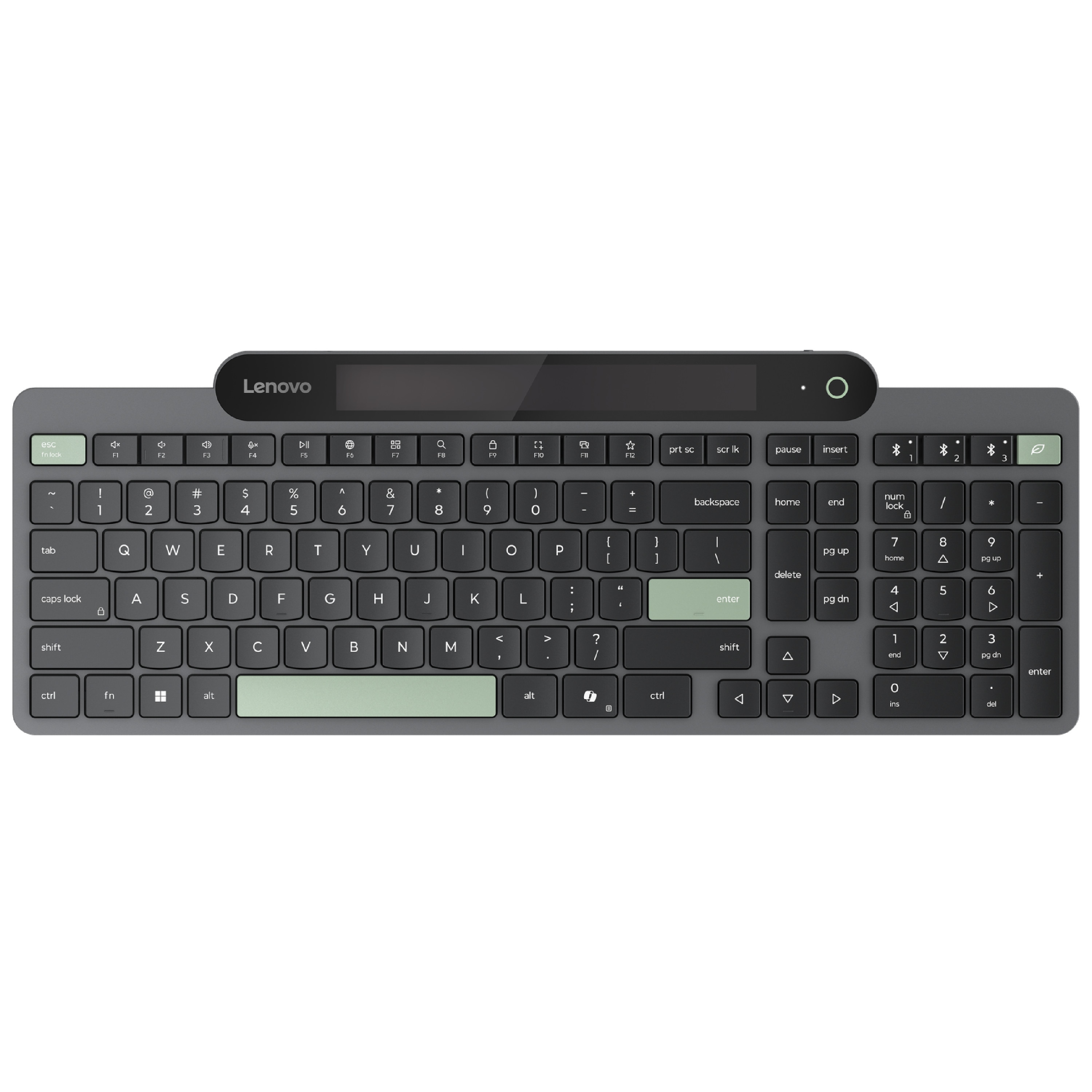 Lenovo Selbstladende Bluetooth Tastatur Schwarz, Unterstützt Microsoft Swift Pairing 4Y41R69490