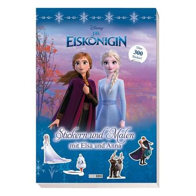 Disney Die Eiskönigin: Stickern und Malen mit Elsa und Anna, Taschenbuch von Panini, Panini, 978-3-8332-4072-0