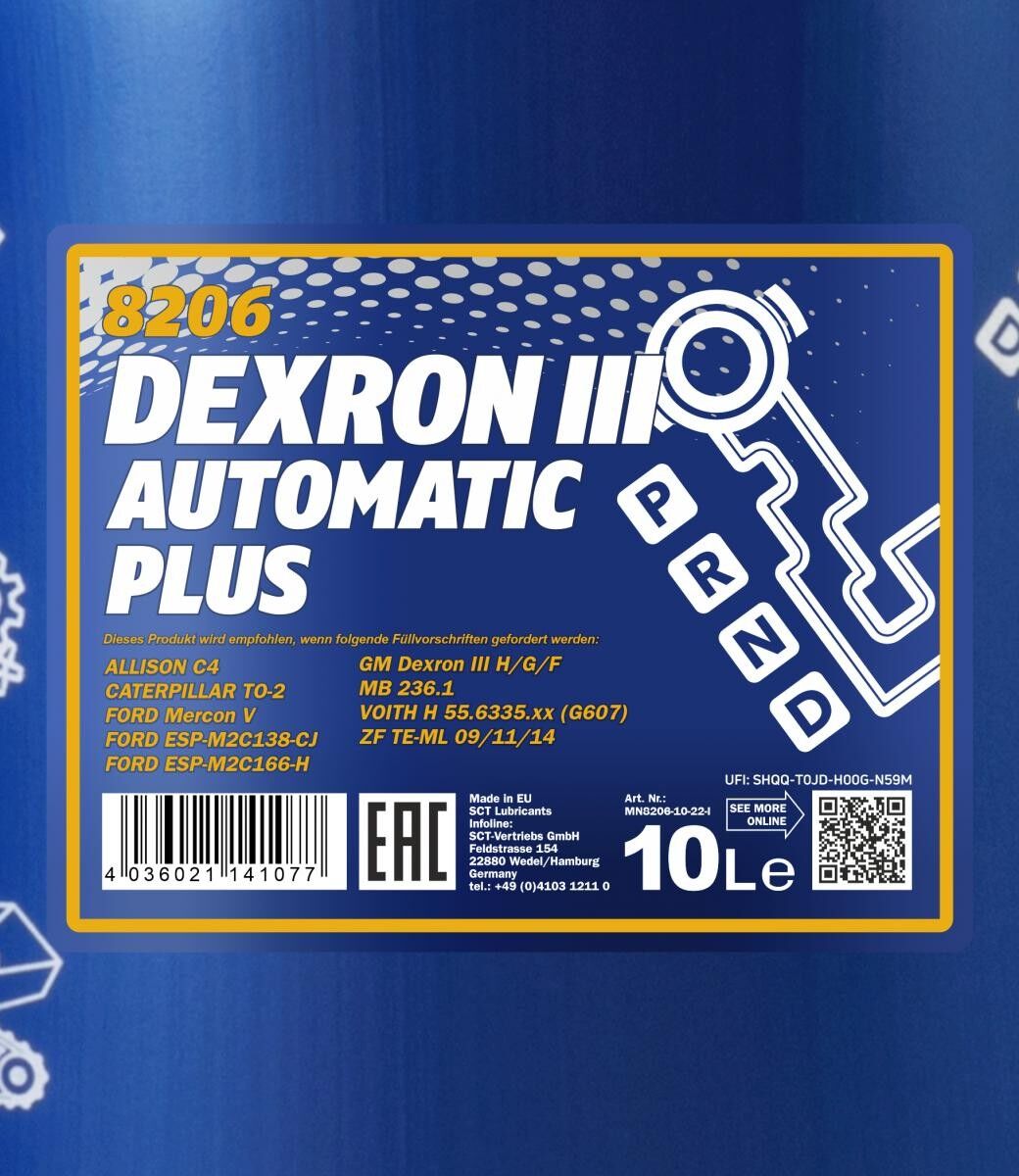 MANNOL MN8206-10 Automatic transmission fluid