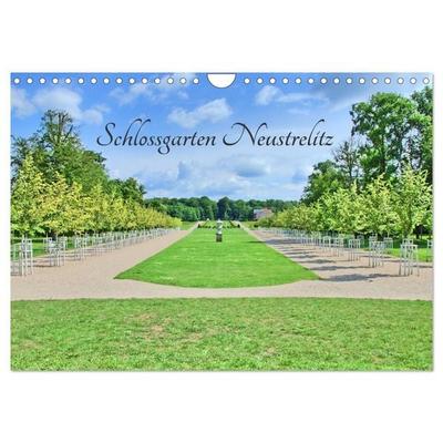 Schlossgarten Neustrelitz (Wandkalender 2027 DIN A4 quer), CALVENDO Monatskalender