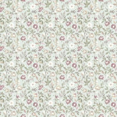 Galerie Wallcoverings Blooming Garden Collection Tino Garden Matte Finish Vinyl on Non-woven Wallpaper Roll