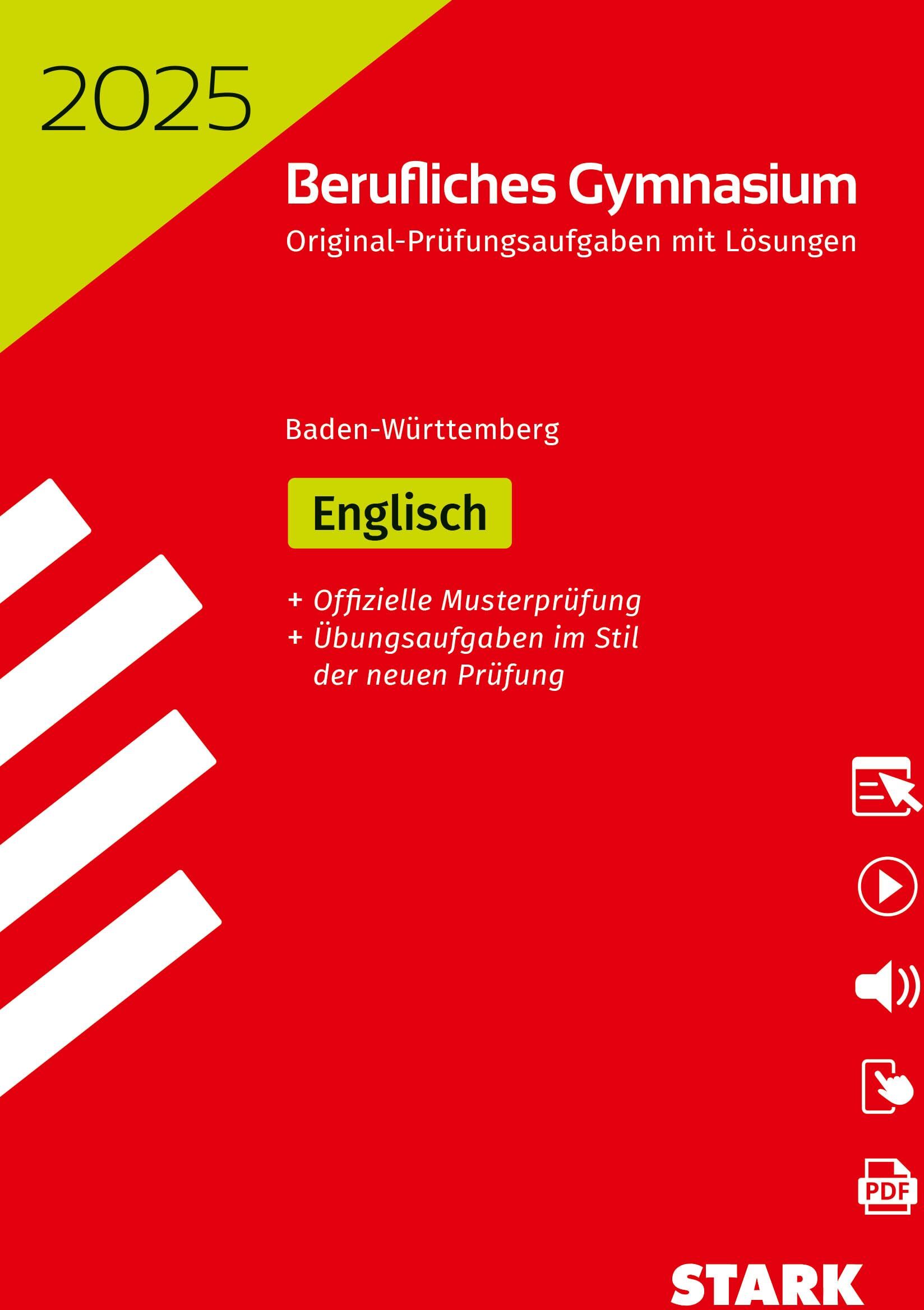 STARK Abiturprüfung Berufliches Gymnasium 2025 - Englisch - BaWü - Preis vom 17.10.2026 19:25:27 h