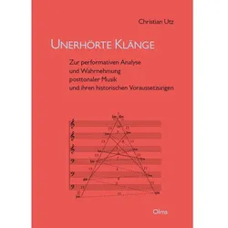Unerhörte Klänge, Fachbücher von Christian Utz