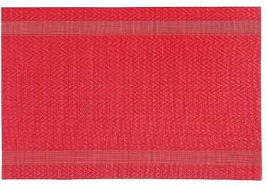 IH Casa Decor Vinyl Placemat (Mackenzie) (Red) - Set of 12