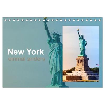 New York - einmal anders (Tischkalender 2026 DIN A5 quer), CALVENDO Monatskalender