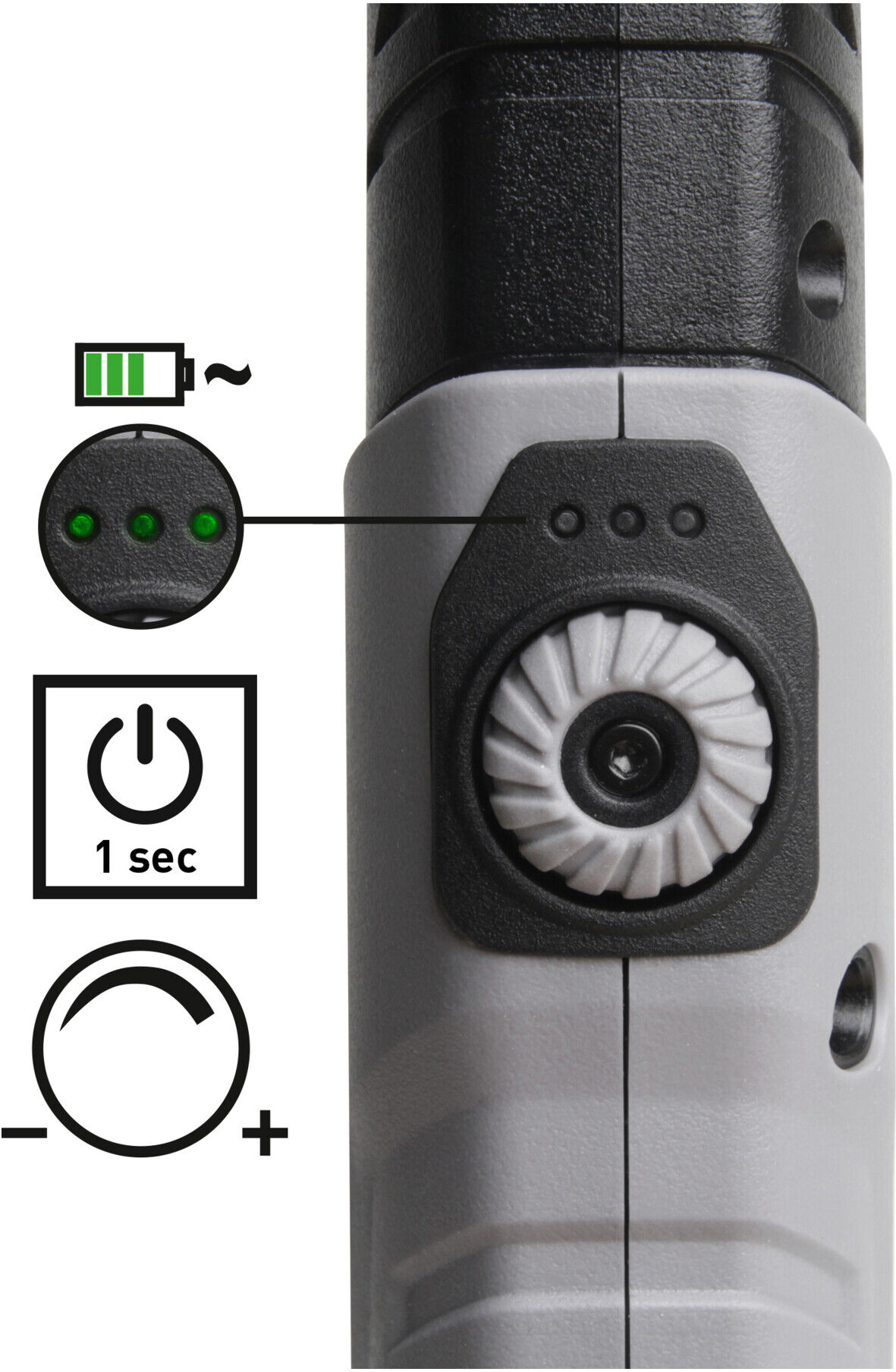 Kraftwerk LED Handlampe Slimlight 700 mit Dimmfunktion (701.001.006)