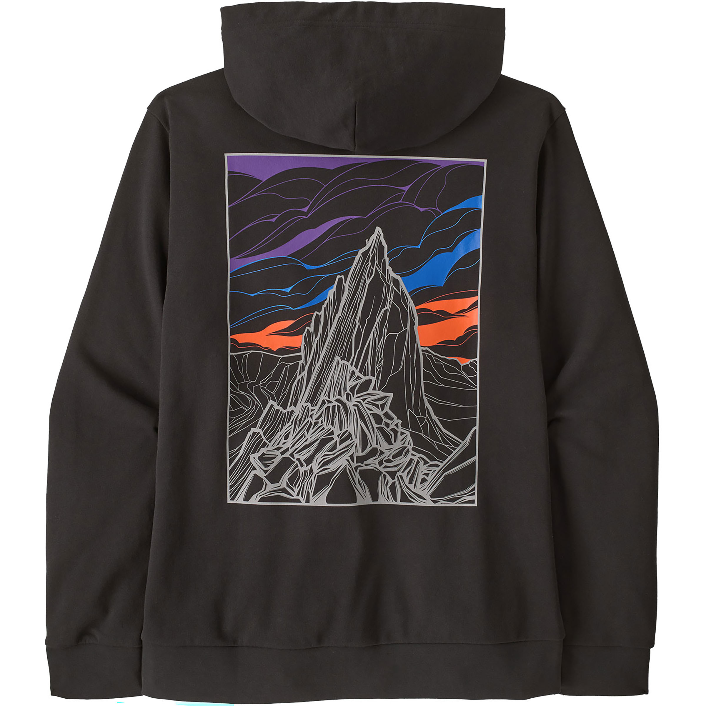 Patagonia Cloud Crag Daily Herren Hoodies schwarz Größe XL Lifestyle Widerstandsfähig