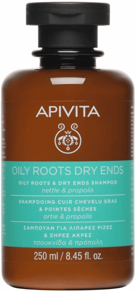 Apivita Capilar Champô Raiz Oleosas E Pontas Secas 250ml