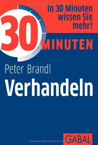 Peter Brandl - 30 Minuten Verhandeln - Preis vom 17.10.2026 19:25:27 h