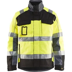 Warnschutz Winterjacke "4851" gelb/schwarz - L - gelb/schwarz