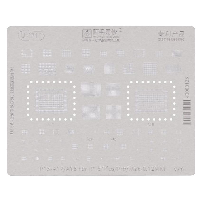 AIS Bumblebee Stencil U-IP11 fur iPhone 15 Series (Display) (64798545)
