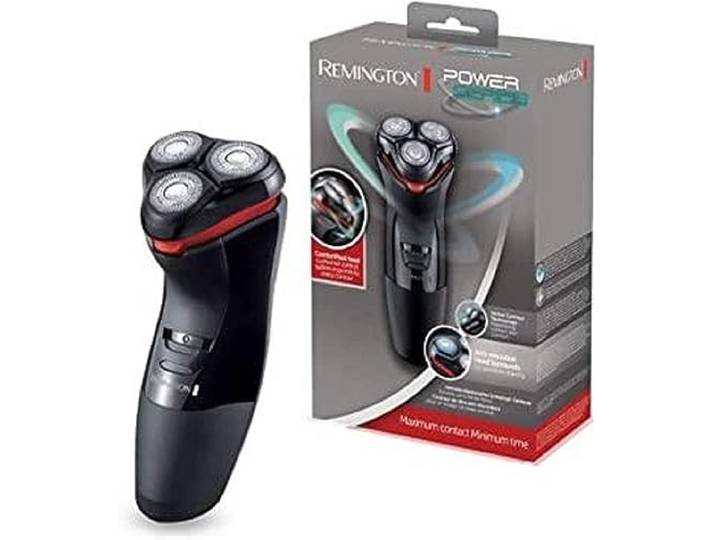 Remington Elektrisch Scheerapparaat Heren (Netvoeding, zonder accu, Droog Scheren, Precisietrimmer) Roterend Scheerappraat PR1330