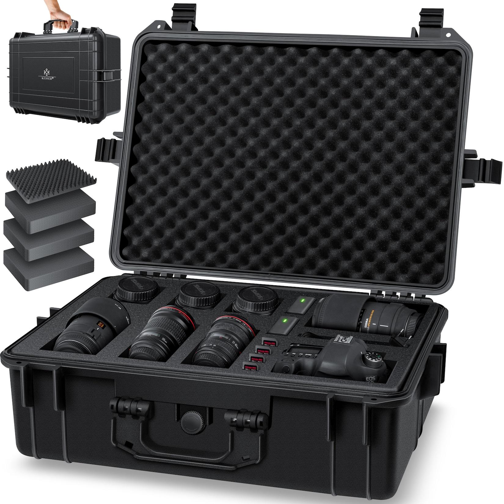 KESSER® Fotokoffer Kamerakoffer Transportkoffer Schutzkoffer Kamera Schaumstoff