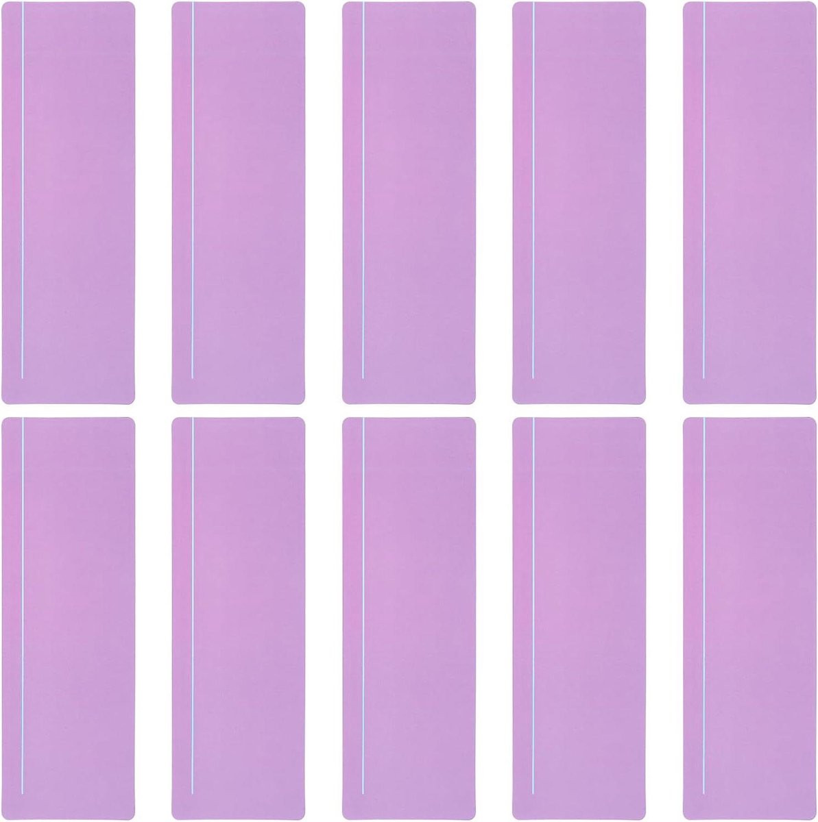 Leesstrips Overlay Bladwijzers Paars - 10 stuks