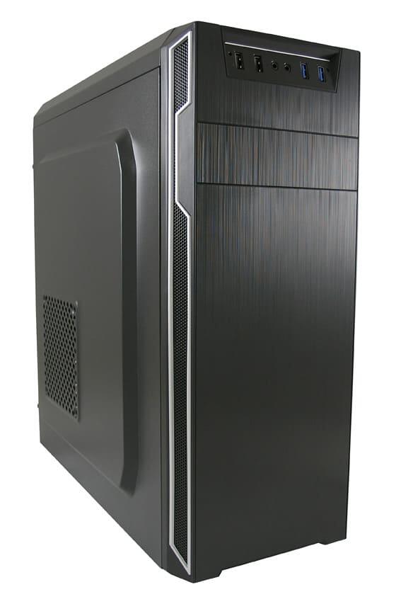 LC-Power LC Power PC Gehäuse LC-7038B-ON Midi-Tower schwarz