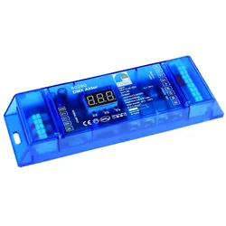 Rutec Projekt DMX 512 Dimm-Aktor 350mA mehrfarbig 4x1 Kanal (3 oder 4 wählbar, 5A pro Kanal), 1-4 Adressen RUP-PHZ290