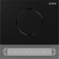Gira 5569925 Türstationsmod. IBN-Taste System 106 Schwarz m(lack.)