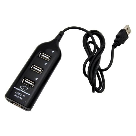 Esperanza EA116 (USB-A, 4 Ports) (EA116)