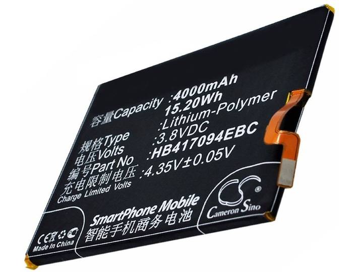 Huawei Ascend Mate 7-batterij HB417094EBC als vervangende batterij van AccuCell