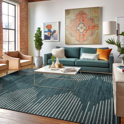 World Rug Gallery Bohemian Stripe Area Rug