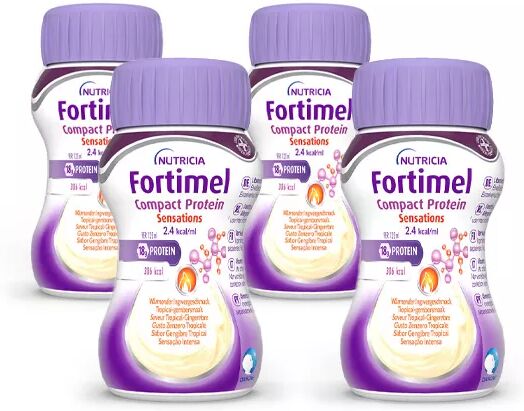 Nutricia Fortimel Compact Protein Sensations Jengibre 4x125ml