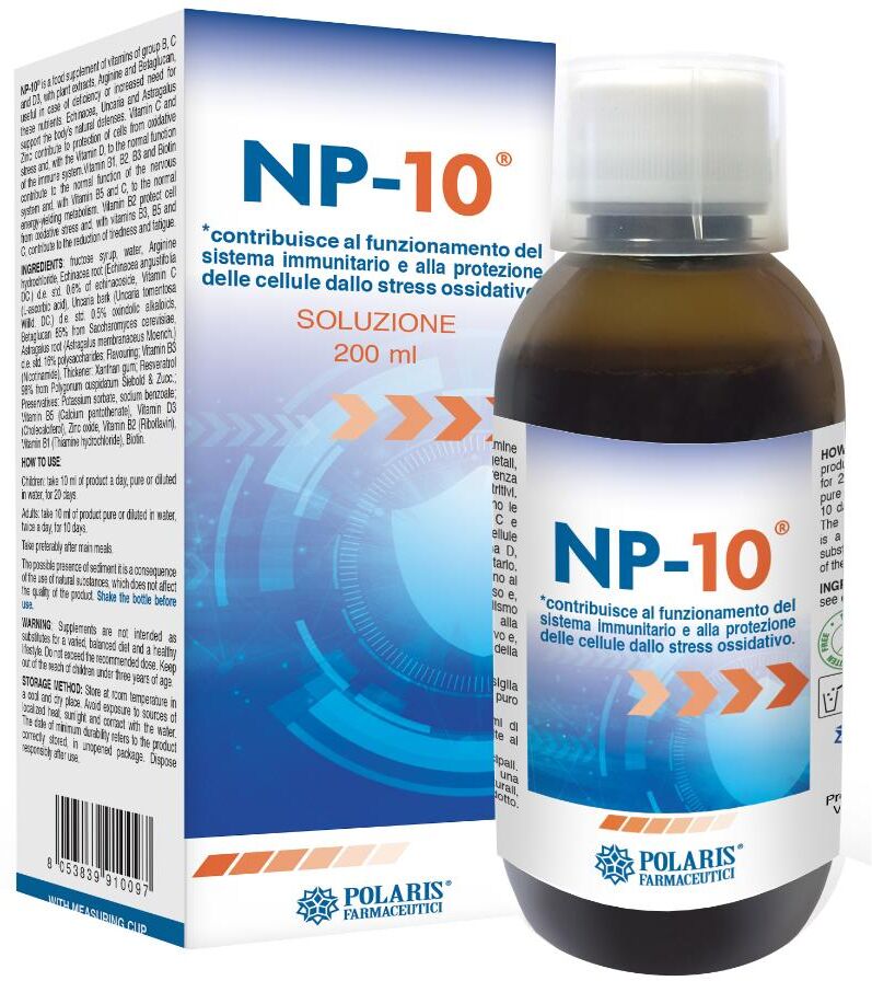 POLARIS FARMACEUTICI Srl NP-10 Sciroppo 200ml
