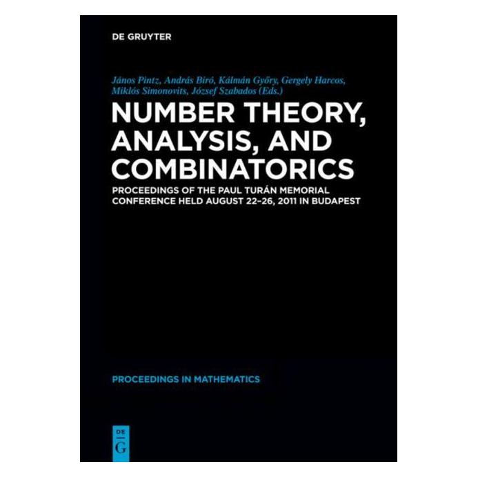 De Gruyter Number Theory, Analysis, and Combinator (Englisch, Hardcover) (67763310)