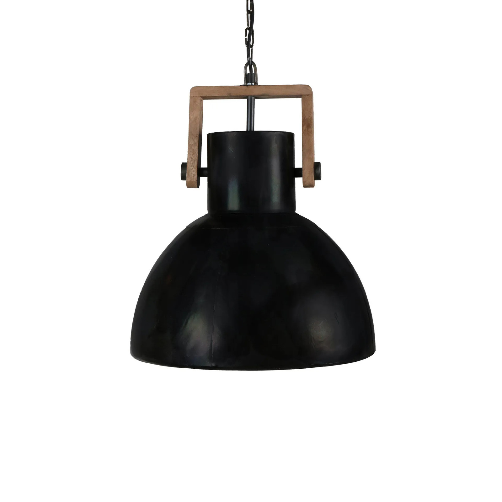 PR Home Ashby single plafondlamp rond Black Zink Ø39 cm