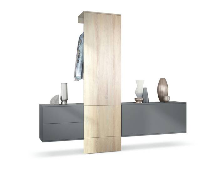 GARDEROBE Carlton Paneel in Eiche sägerau