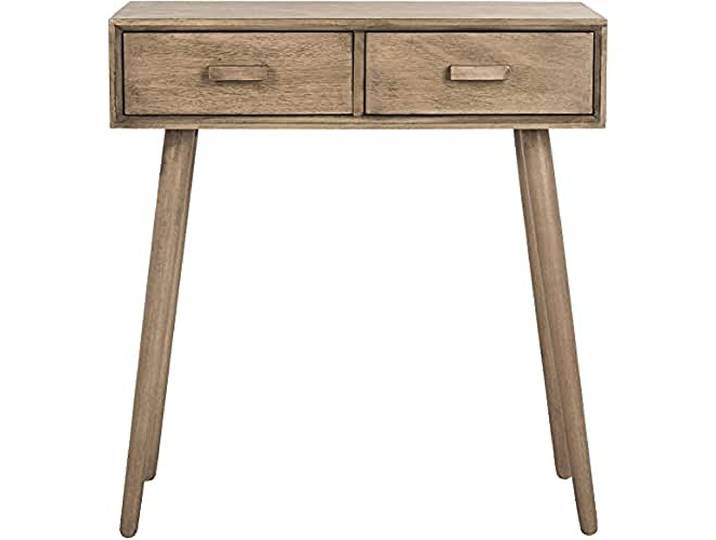 SAFAVIEH Modern Akzenttisch aus Holz, Schokolade, 35 X 70 X 80