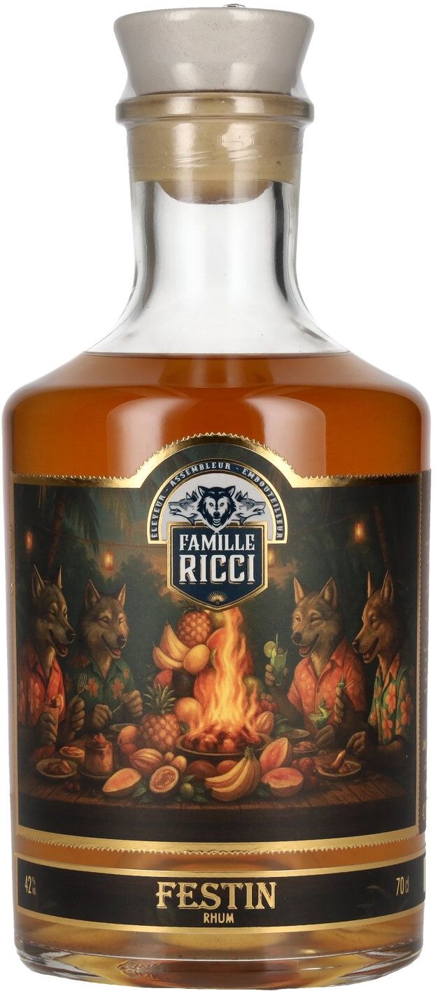 Famille Ricci FESTIN Rhum 42% Vol. 0,7l