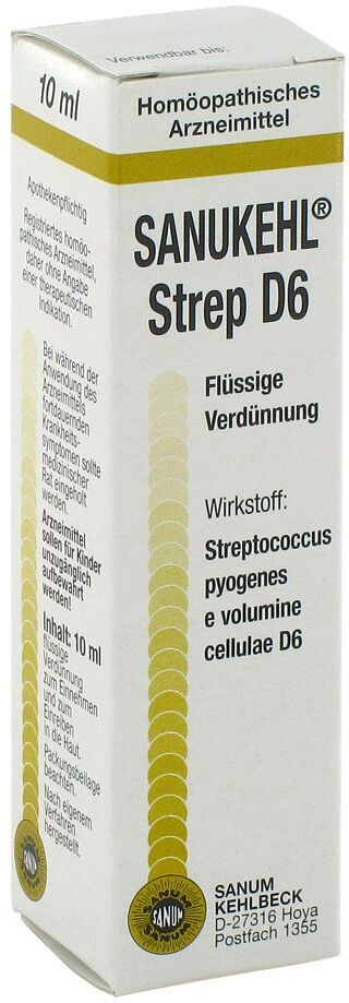 Sanukehl Strep D6 Tropfen 10ml