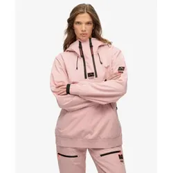 Superdry für Damen. YS110007A Ski Freestyle Softshell Jacke rosa (S), Lässig, Sportlich, Polyester, Schnee