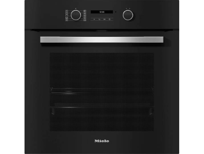 MIELE Pyrolyse Backofen H 2766 BP , Energieeffizienz: A+, schwarz, B:59,5cm H:59,6cm T:56,9cm, Backöfen, Geringster Reinigungsaufwand dank Pyrolyse sowie per WLAN vernetzbar, Pyrolyse Backofen