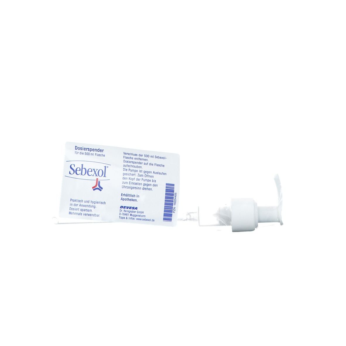 Sebexol Dosierspender f.500 ml Flaschen 1 St Zubehör