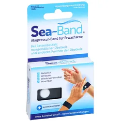 Sea-band Akupressur-band F. Erwachsene Black 2 St